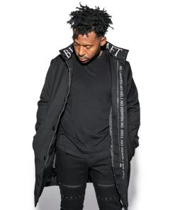 Blackcraft Cult Mens Bateman - Trench Coat