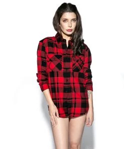 Blackcraft Cult Six Eyed Baphomet - Flannel Mens 17 Blackcraft Cult Six Eyed Baphomet - Flannel Mens