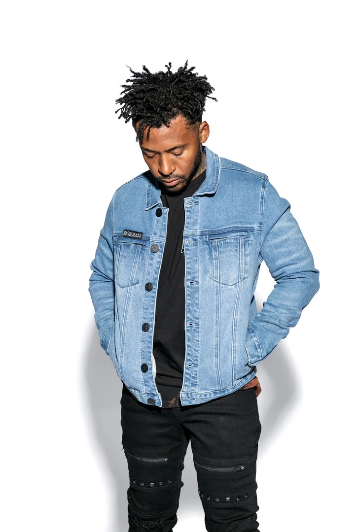 Blackcraft Cult Mens Blue Moon - Unisex Denim Jacket 9 Blackcraft Cult Mens Blue Moon - Unisex Denim Jacket