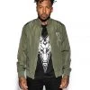 Blackcraft Cult Mens Fiend - Unisex Lightweight Bomber