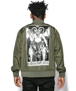Blackcraft Cult Mens Tarot - Unisex Lightweight Bomber
