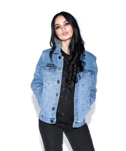 Blackcraft Cult Mens Blue Moon - Unisex Denim Jacket 20 Blackcraft Cult Mens Blue Moon - Unisex Denim Jacket