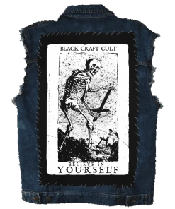 Blackcraft Cult Believe In Yourself - Tarot Card - Back Patch Accessories