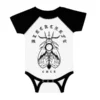 Blackcraft Cult Moth Planchette - Baby Baseball Onesie Kids