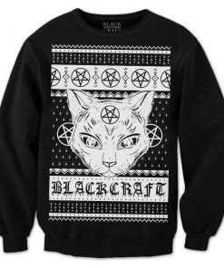 Blackcraft Cult Sathan The Cat - Crewneck