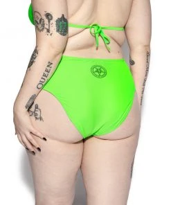 ACDC Green BCC Strappy Bottom Womens