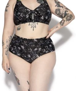ACDC Tropic Gothic High Waisted Bikini Bottom Women's Swimwear 11 ACDC Tropic Gothic High Waisted Bikini Bottom Women's Swimwear