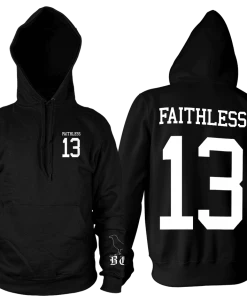 Blackcraft Cult Mens Faithless Crow - Hooded Pullover Sweater