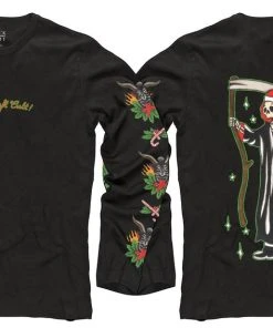 Blackcraft Cult Mens Reaper Santa - Long Sleeve Tee