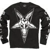 Blackcraft Cult Mens Baphomet -Long Sleeve Tee 1 Blackcraft Cult Mens Baphomet -Long Sleeve Tee