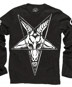 Blackcraft Cult Mens Baphomet -Long Sleeve Tee