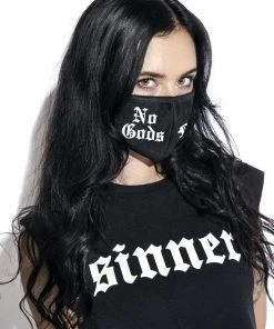 Blackcraft Cult Accessories No Gods No Masters - Face Mask