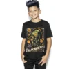 Blackcraft Cult Vintage Halloween Cat - Child's Tee