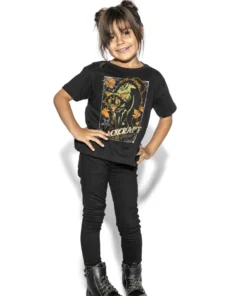 Blackcraft Cult Vintage Halloween Cat - Child's Tee