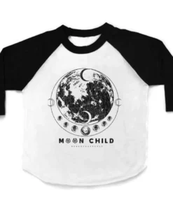 Blackcraft Cult Moon Phase - Child's Baseball Tee Kids