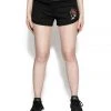Blackcraft Cult Moonlight Bat Shorts 1 Blackcraft Cult Moonlight Bat Shorts
