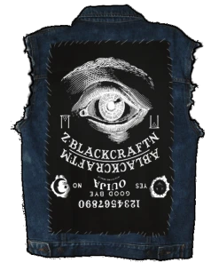 Blackcraft Cult Accessories Ouija - Back Patch