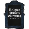 Blackcraft Cult Religion Poisons - Back Patch