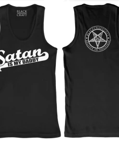 Blackcraft Cult Mens Satan Is My Daddy - Tank Top