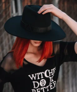 HK East As Above So Below - Wide Brim Fedora