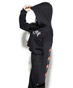 Blackcraft Cult Sinner - Women's Cropped Hoodie Womens