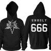 Blackcraft Cult Baphomet 666 - Hooded Pullover Sweater