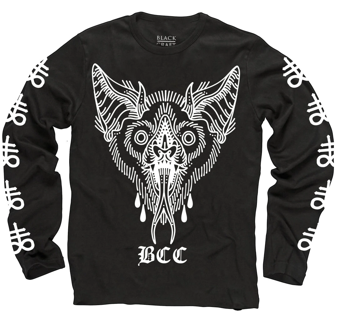 Blackcraft Cult Unholy Bat -Long Sleeve Tee 3 Blackcraft Cult Unholy Bat -Long Sleeve Tee