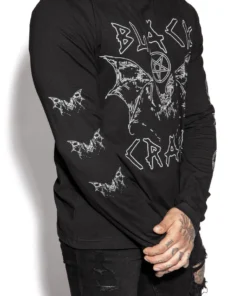 Blackcraft Cult Blackcraft Bat -Long Sleeve Tee Mens
