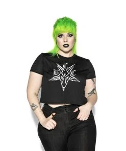 Blackcraft Cult BCC Goat - Flowy Crop Tee