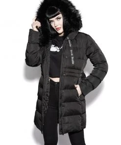HK East Elvira - Long Puffer Coat Womens