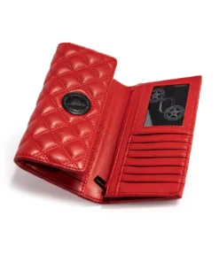 IDS Bags / Wallets Believe In Yourself - Red Quilted Wallet