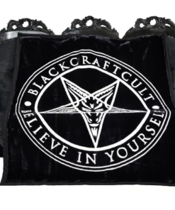 Blackcraft Cult Pentagram Blanket - Moonlight Black Misc.