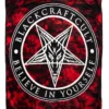 ACDC Believe In Yourself - Blood Moon Throw Blanket