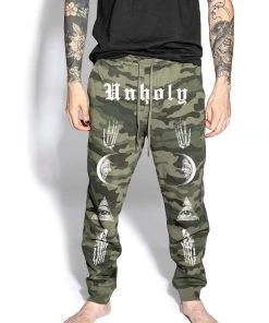 Blackcraft Cult Mens Unholy - Camo Joggers