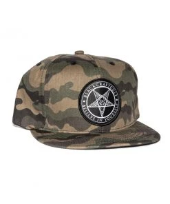 Blackcraft Cult Believe In Yourself - Camo Snapback Hat