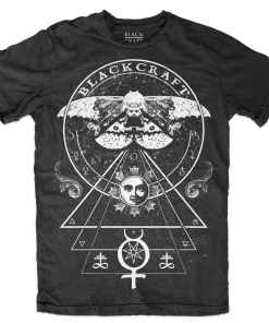 Blackcraft Cult Crowley's Moth Mens
