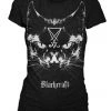 Blackcraft Cult Lucifer The Cat - Women's Tee 1 Blackcraft Cult Lucifer The Cat - Women's Tee