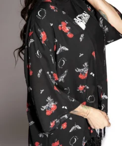 ACDC Womens Dark Floral - Kimono