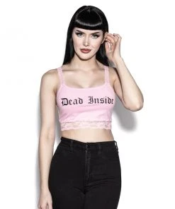 ACDC Pink Dead Inside - Bralette