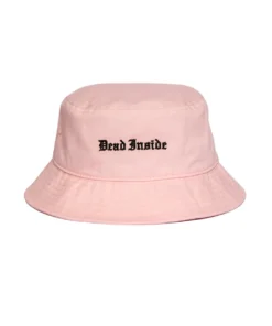 Reach Accessories Dead Inside - Pink Bucket Hat