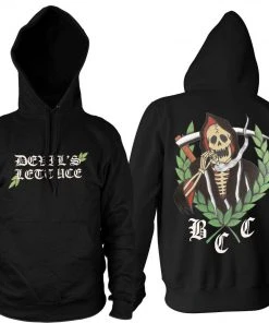 Blackcraft Cult Smoking Reaper - Hooded Pullover Sweater
