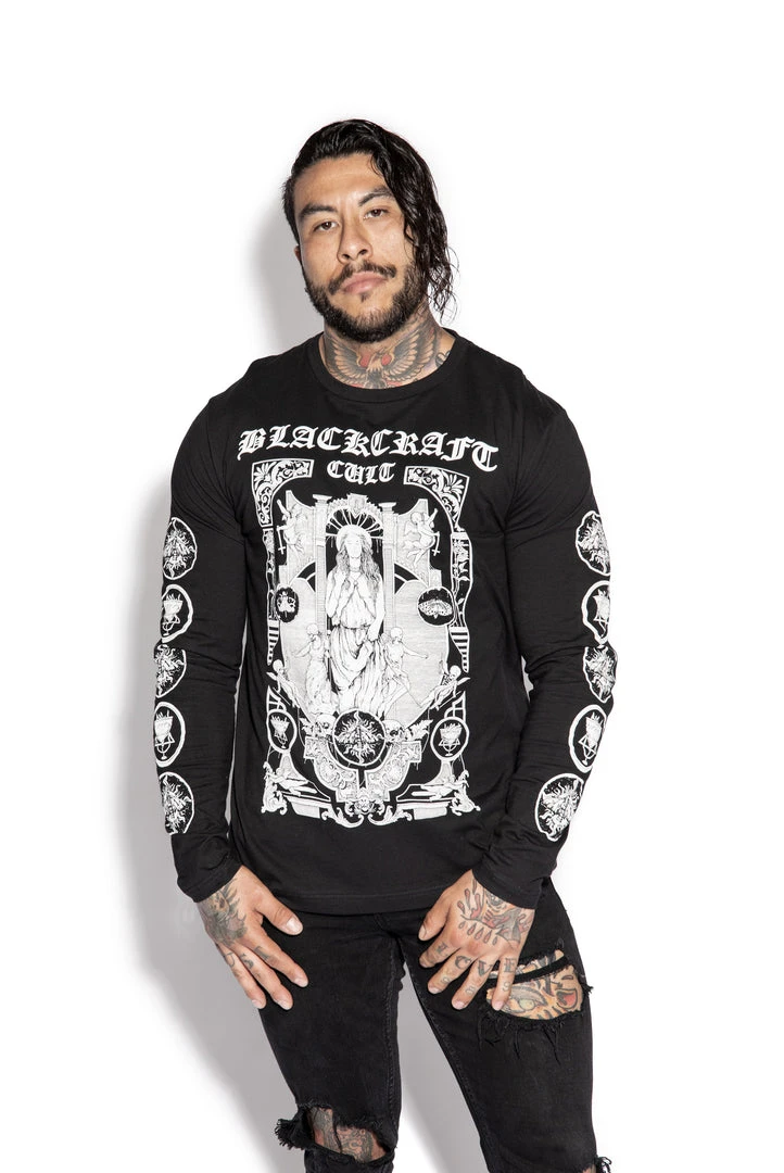 Blackcraft Cult Mens Faith Occult -Long Sleeve Tee 4 Blackcraft Cult Mens Faith Occult -Long Sleeve Tee