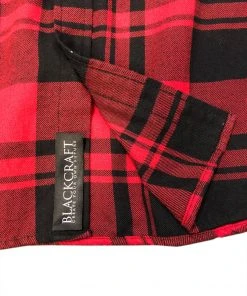 Blackcraft Cult Six Eyed Baphomet - Flannel Mens 15 Blackcraft Cult Six Eyed Baphomet - Flannel Mens