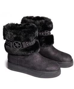 HK East Womens Akasha - Faux Fur Boots