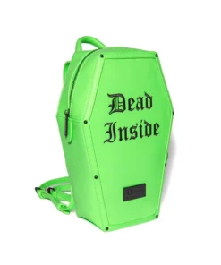 IDS Green Dead Inside - Coffin Backpack Bags / Wallets