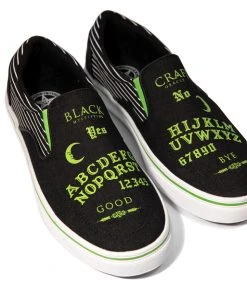 Plainview Ouija - Green Slip On Sneaker