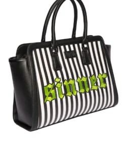 IDS Sinner Green Stripe - Large Satchel Bags / Wallets
