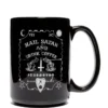 Blackcraft Cult Drinkware Hail Satan And Drink Coffee - Coffee Mug