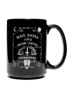 Blackcraft Cult Drinkware Hail Satan And Drink Coffee - Coffee Mug