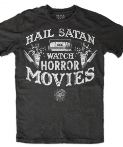 Blackcraft Cult Mens Hail Satan And Watch Horror Movies